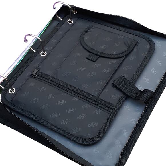 CaseIT Office Briefcase Shoulder Bag Portfolio Sections Work School Collegiate - Picture 3 of 12